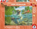 Schmidt Spiele Puslespill 1000 Brikker Fredrickson: Labrador På Fisketur