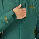 Rab  Vr Summit Jacket Wmns Dame, Gns Green Slate, 10