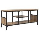  TV skap Artisan Eik 100 x 35 x 45 cm Ingeniørtre og jern