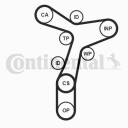 Registerreimsett med vannpumpe CONTITECH CT1229WP2PRO