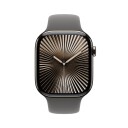 Apple Watch S10 46mm GPS+Cel (Natural Titanium/Stone Grey Sport Band) S/M
