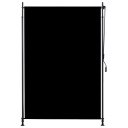 vidaXL Utendørs rullegardin 150x270 cm antrasitt