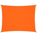 vidaXL Solseil oxfordstoff rektangulær 3,5x4,5 m oransje