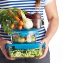 Lifetime Brands Europe Ltd Kitchencraft Oppbevaringsboks 1L Plastlokk