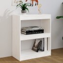 vidaXL Bokhylle/romdeler 60x30x71,5 cm heltre furu