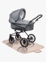 Tinkafu Gulvbeskyttelse 90x145cm Beige