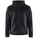 Blåkläder 594025369799XL Jakke strikket , med softshell , antrasittgrå/svart Str . XL
