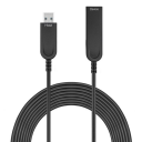 MicroConnect Premium Optic fiber USB 20m,