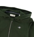 GANT Cardigan   Shield   Dark Moss Green   GANT   12 13 år (152 158)   Cardigan   Armygrønn