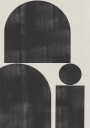 Geometric Silence Plakat / 40x50cm