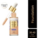 Max Factor Miracle Pure 2in1 Serum Foundation 30-40 Fair To Light 30 ml
