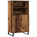  Highboard gammelt tre 60x36x110 cm konstruert tre 8721158445933