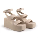 Vic Matié Dame Sko Beige 40 EU,