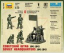Zvezda 1/72 Soviet Headquarters 1941-1943