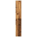 Bokhylle gammelt tre 60x30x189 cm konstruert tre