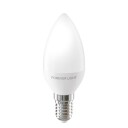 LED lyspære E14 C37 4,8W 630lm 4000K