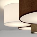 Lindby Laurenz 6 Taklampe Grey/White/Brown