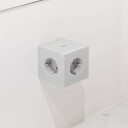 Avolt - Square 2 Socket Extender w/30W Dual USB-C Gotland Gray Avolt