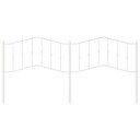  Sengegavl i metall hvit 193 cm 8721012211841