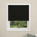 DEBEL PLISSÉ TOUCH LYSDEMPENDE 100X160, SORT