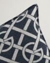 Gant Pynteputetrekk med monogram-mønster EVENING BLUE 50X50