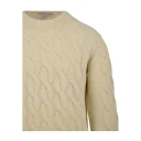 Filippo De Laurentiis Herre Strikkevarer Beige XL,