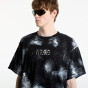 T skjorte MM6 Paint Jersey T Shirt Black M