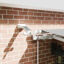 Markise Hvit 5 × 3,5 m Metall