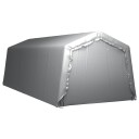 vidaXL Oppbevaringstelt 300x750 cm stål grå