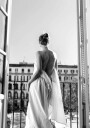 Woman on Balcony Plakat Plakat / 40x50cm