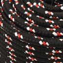  Båttau svart 14 mm 25 m polypropylen