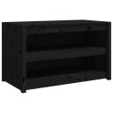  Utekjøkkenskap svart 106x55x64 cm heltre furu