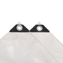 Presenning 650 g/m² 1,5x6 m hvit