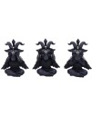 Hear No Evil See No Evil Speak No Evil 3 stk Baphoboo Figurer 13,4 cm