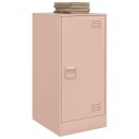  Skjenk rosa 34,5x39x73 cm stål