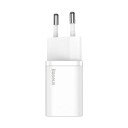 Baseus 20W USB-C Vegglader med Lightning-kabel - Hvit