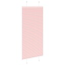  plisségardin Rosa 60x150 cm Stoff Bredde 59,4 Polyester
