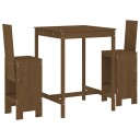  Hagebarsett 3 deler honningbrun heltre furu 3157766