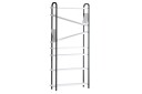 Norvas Bokhylle 78 cm   Sort/Hvit