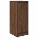  Skohylle brun eik 29,5x34x76 cm konstruert tre