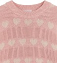 Hust and Claire Genser Strikk Bambus Pos Dusty Rose Hust and Claire 4 år 104 Genser Rosa