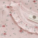 En Fant Body LS Pointelle Veiled Rose (74 / 9 mnd)