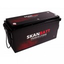 SKANBATT Premium Lithium   24V 100Ah 100A BMS   502x186x242mm   Bluetooth   Heat   8 Års garanti