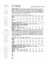 Vogue 1862 - Kjole F5 (16-18-20-22-24)