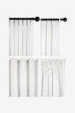 Hasta   Gardin Viska 268x280 cm   Hvit
