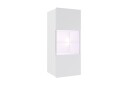 Vitrineskap Calabrini 45x32x117 cm   Hvit