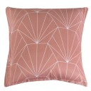 Borg Living Putetrekk - 100% Bomullssateng - Hexagon fersken - 60x63 cm