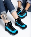 Airtox TX66 S3 Vernestøvler Unisex Str. 39 Svart/Blå