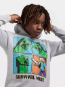 Minecraft Hettegenser Survival Mode - 146 / 11 år - Barn - 60% bomull/40% polyester