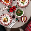 Villeroy & Boch Toy's Delight skål 2,1 liter Hvit-rød